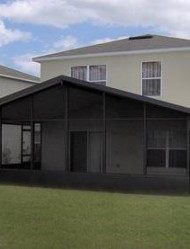 House Rear Screened Room